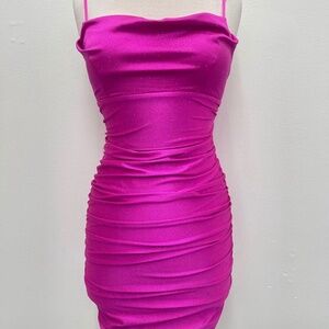 Pink Sparkly Cocktail Dress